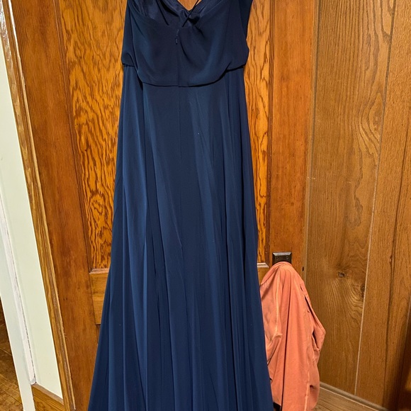 Jenny Yoo Inesse Dress Navy - Picture 7 of 7